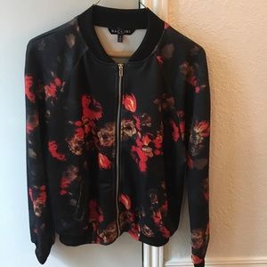 Flower bomber jacket